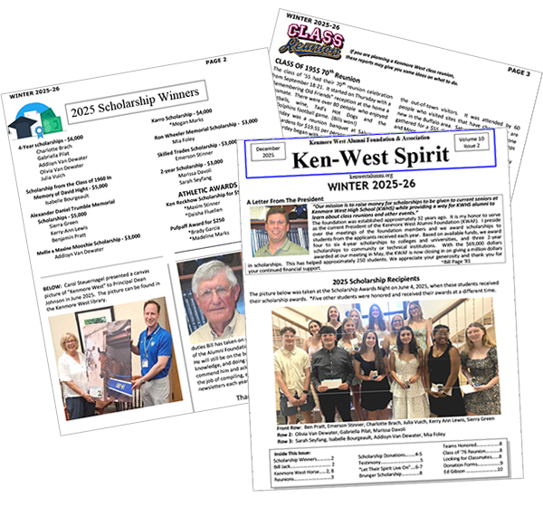 Ken-West Spirit Newsletter